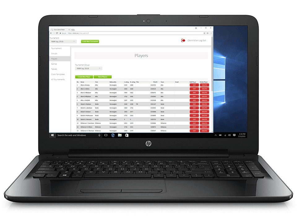 Admin Panel